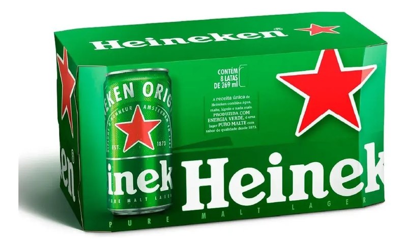 Caixa Heineken 269ml c/12